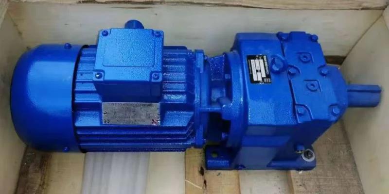 Gear motor for rice mill machinery